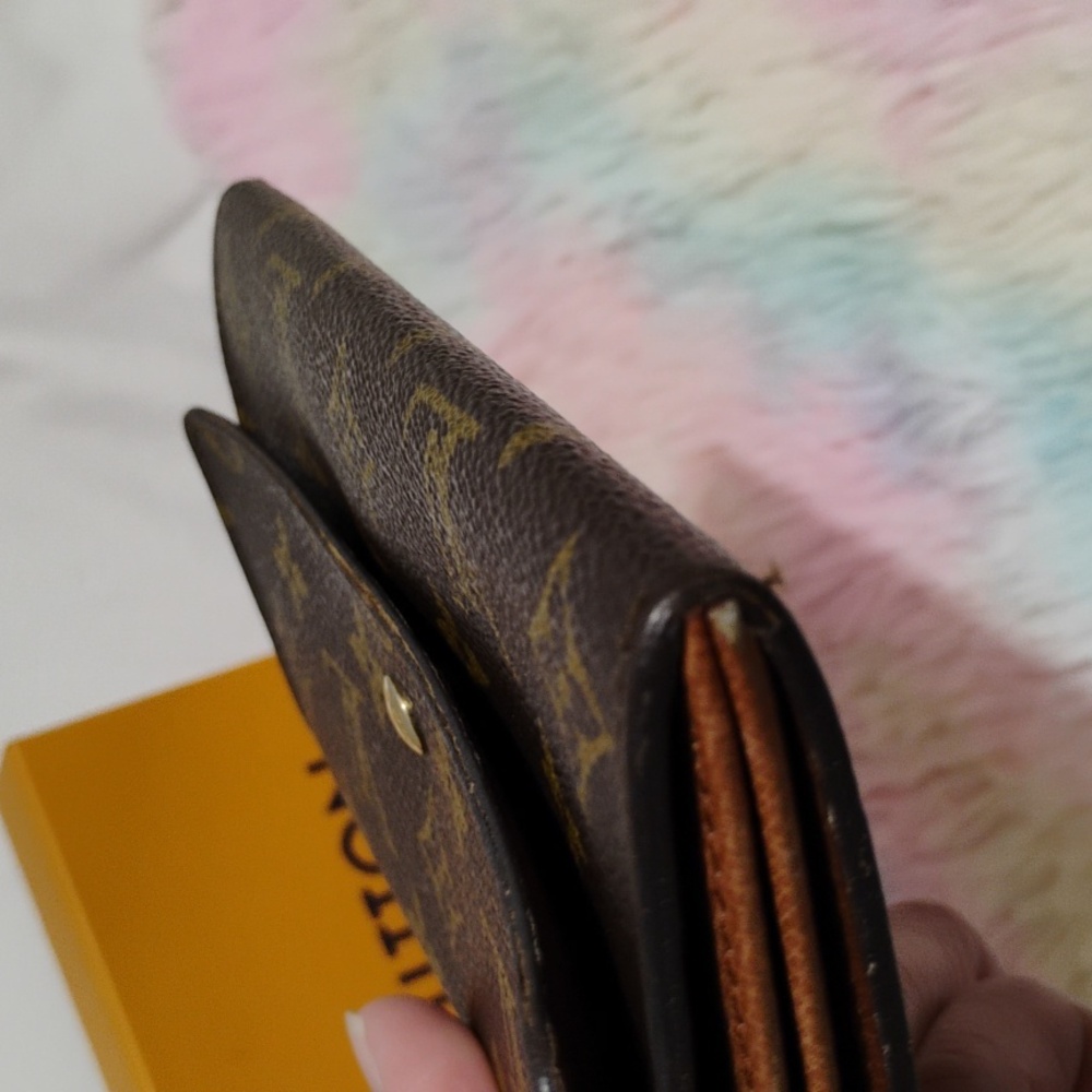 Authentic Louis Vuitton Pouchette Porte Monnaie Credit Long Wallet & Box - Picture 4 of 16
